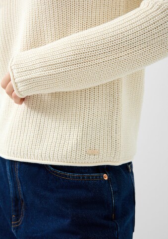 QS Trui in Beige