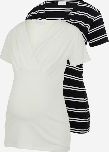 MAMALICIOUS Shirt in schwarz / weiß, Produktansicht
