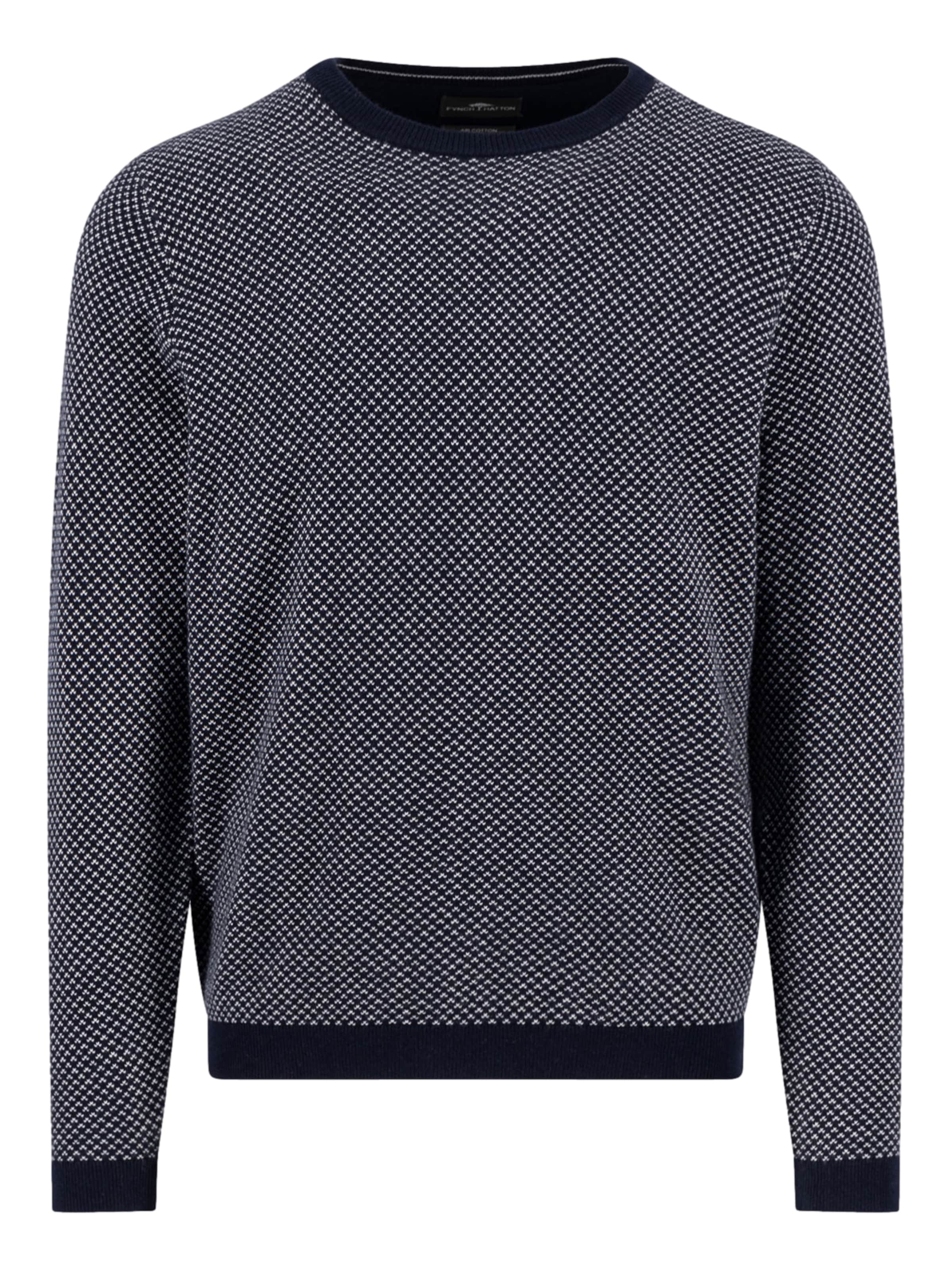 Pull-over FYNCH-HATTON en bleu : devant