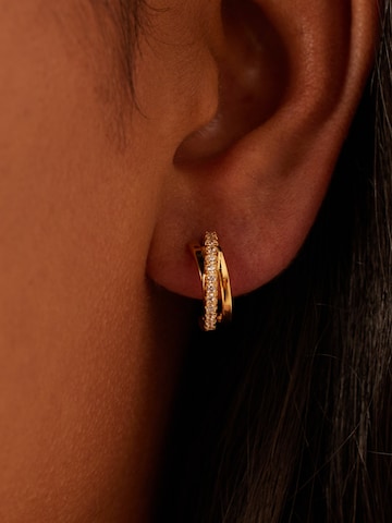 Lucardi Oorbellen in Goud