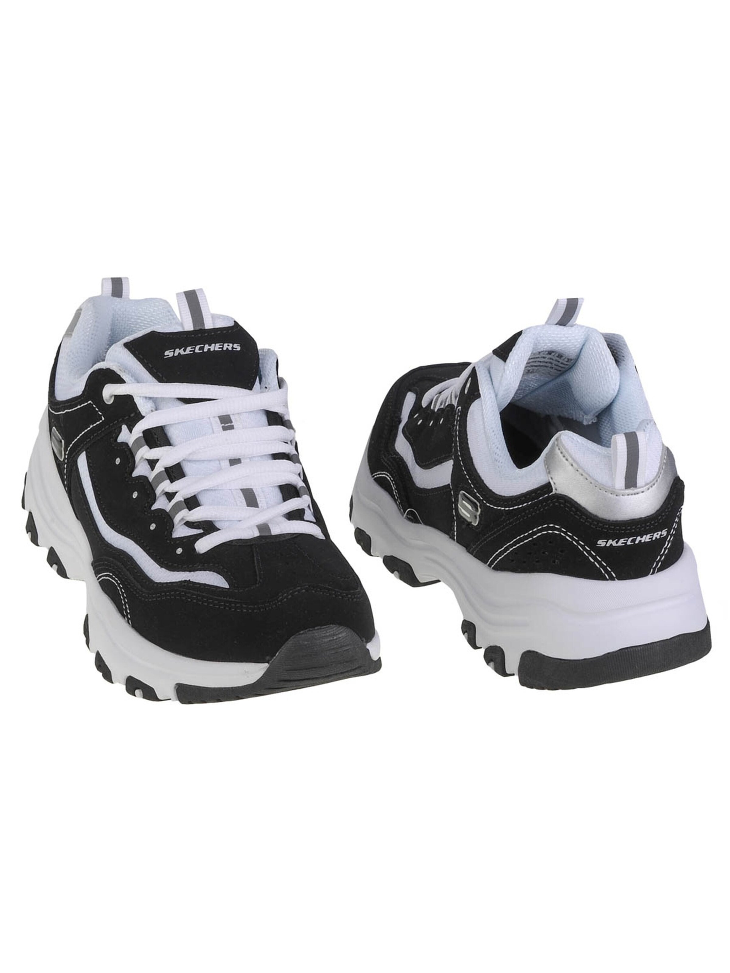 SKECHERS Sneakers laag 'I-Conik' in Zwart