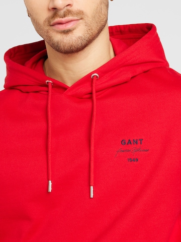 GANT Sweatshirt i rød