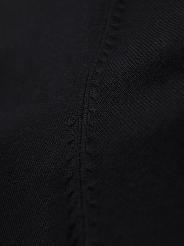 Ombre Gebreid vest in Zwart