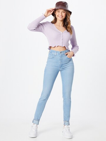 LEVI'S ® Skinny Jeans 'Mile High Super Skinny' in Blau