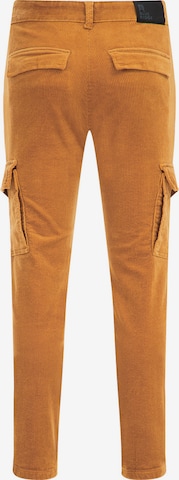 WE Fashion Regular Панталон в оранжево