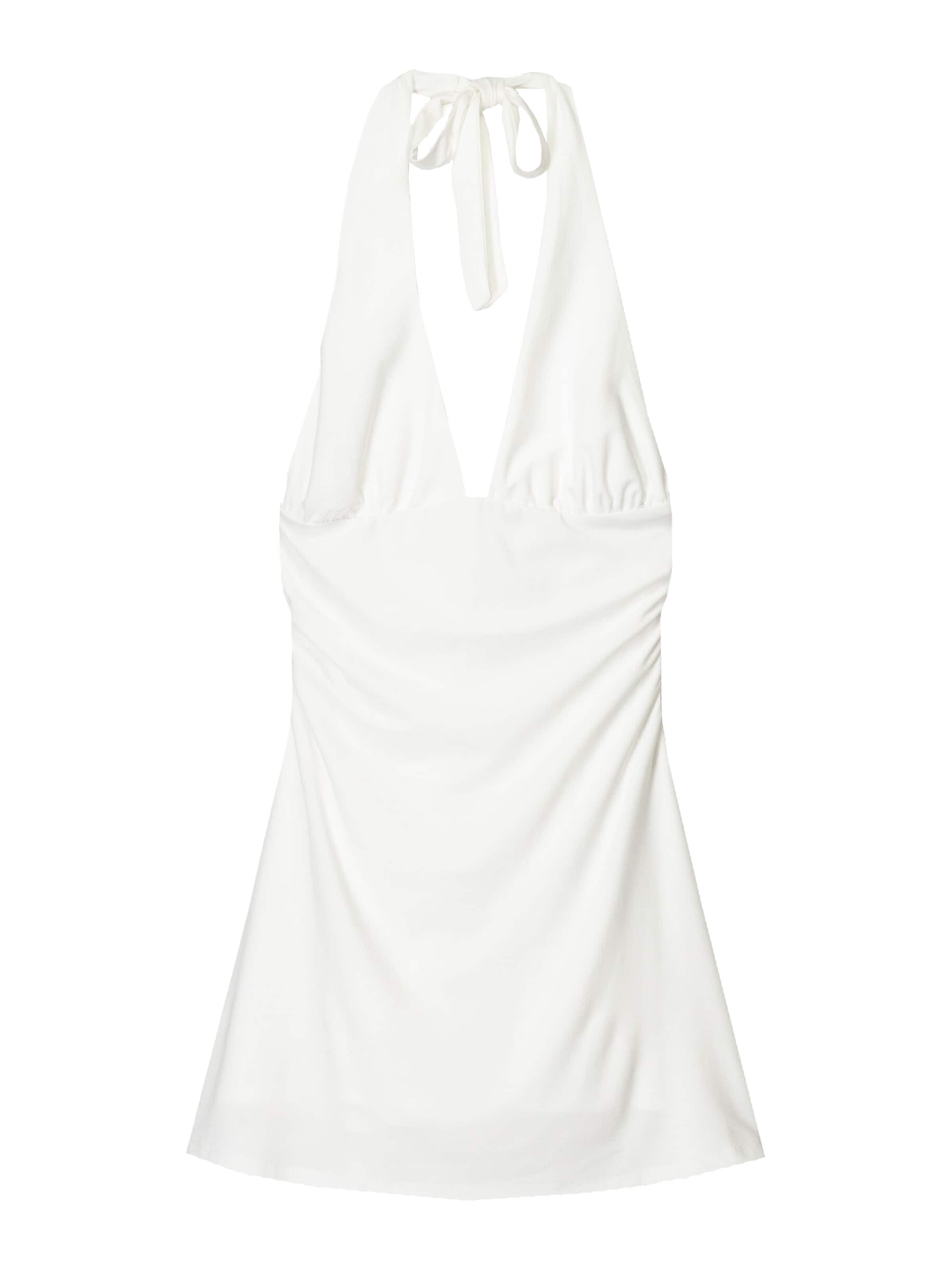 Bershka Šaty - Béžová: predná strana