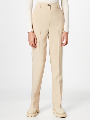 regular Pantaloni con piega frontale 'Gale' di modström in beige: frontale