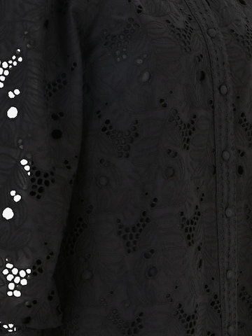 Robe-chemise 'TEALA' Y.A.S Petite en noir