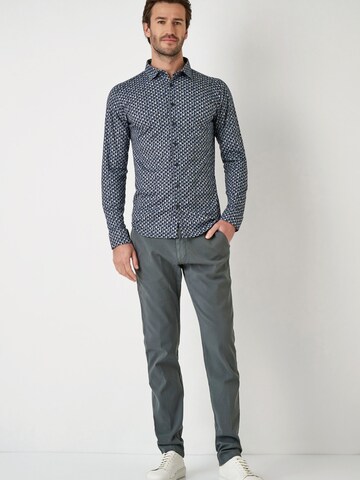 Coupe slim Chemise DESOTO en bleu