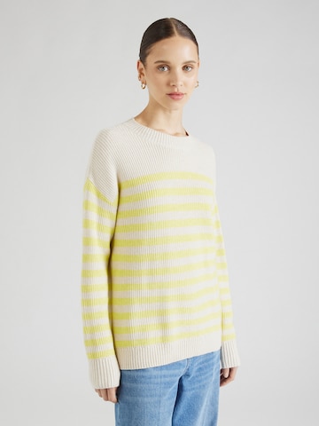 VILA Sweater 'RIL' in Yellow: front