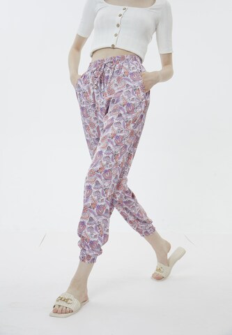 AIKI KEYLOOK Regular Broek 'Dejavu' in Lila