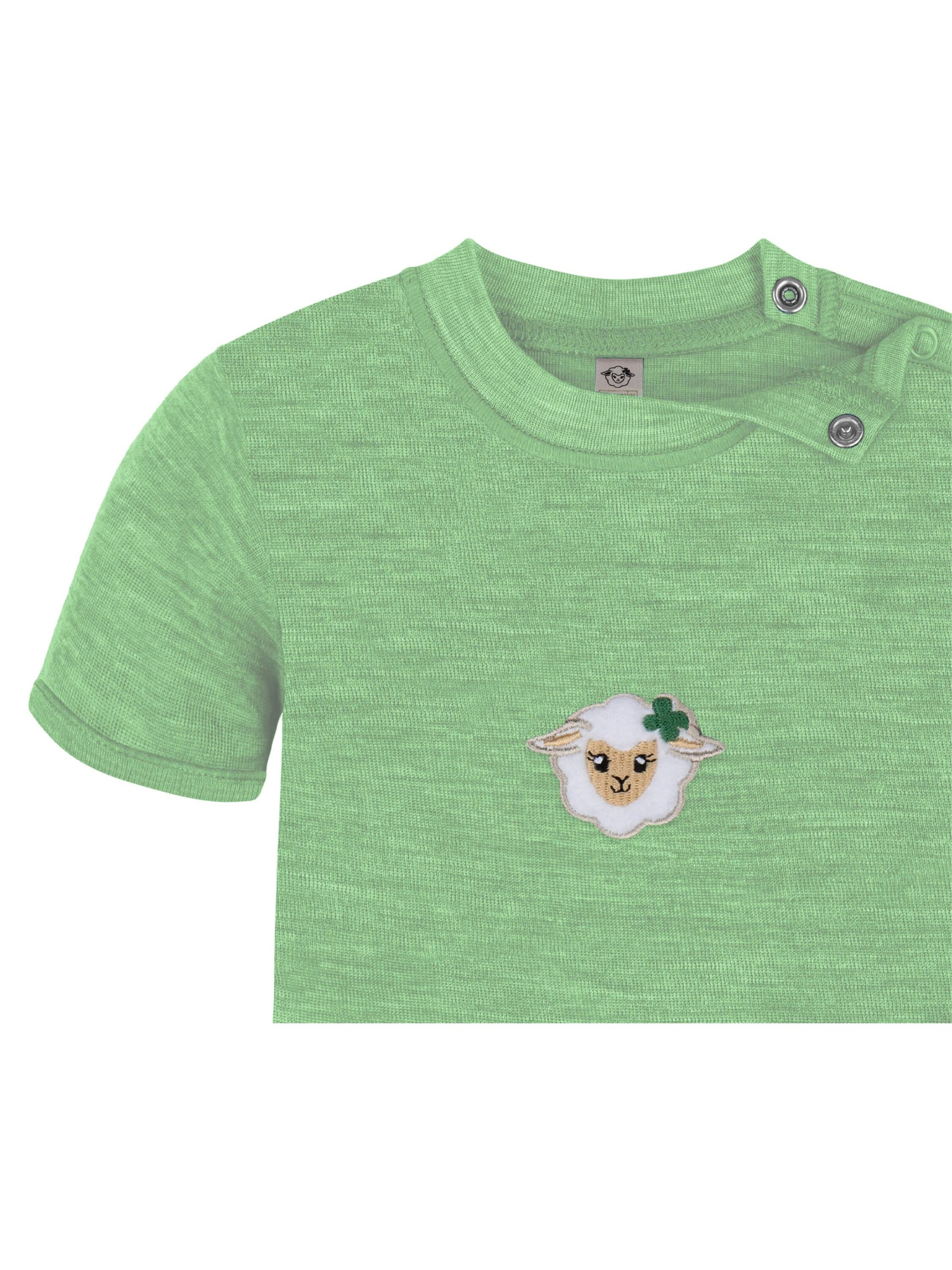 Barboteuse / body 'Tihoi' normani en vert