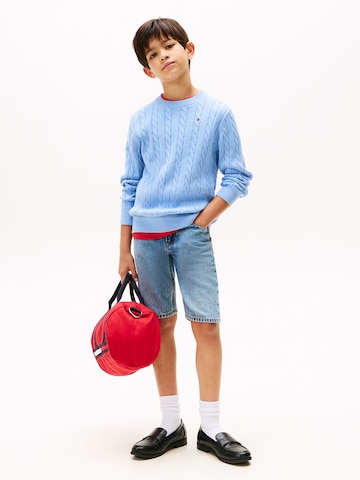 TOMMY HILFIGER Pullover in Blau