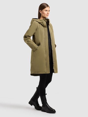 khujo Between-seasons coat 'Leal' in Green