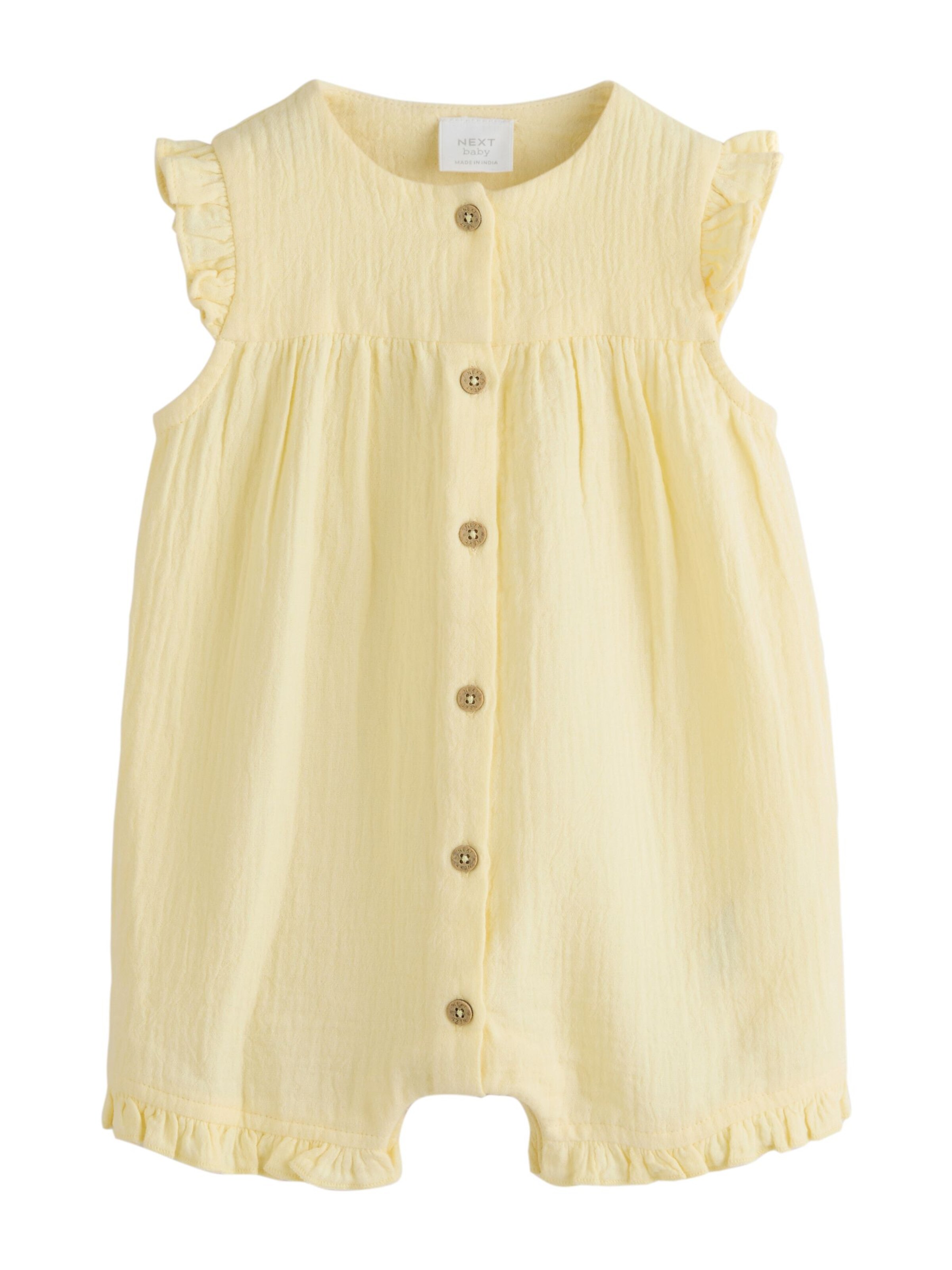 Next Potkuhousut/body värissä keltainen: etupuoli