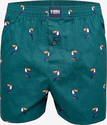 Happy Shorts Boxershorts in Blauw: voorkant