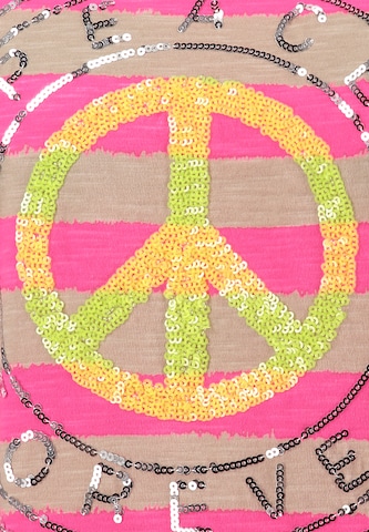 Key Largo Koszulka 'SYMBOL ' w kolorze różowy