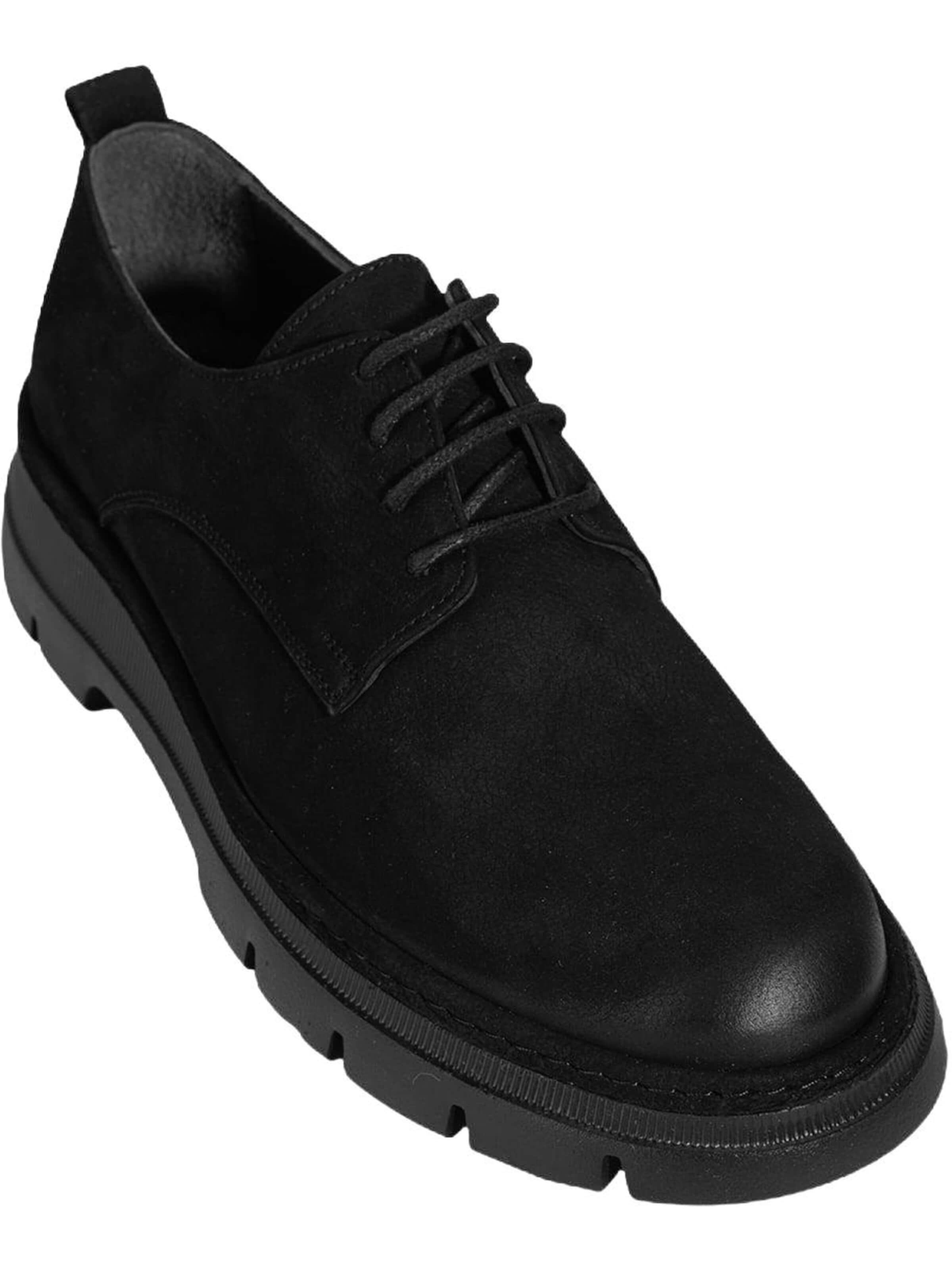 Desa Lace-up shoe 'Lässige Spitze' in Black: front