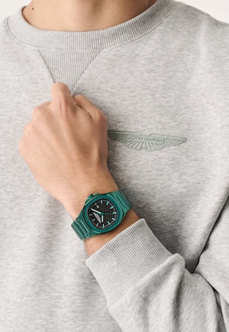 Orologio analogico di Aston Martin in blu: frontale