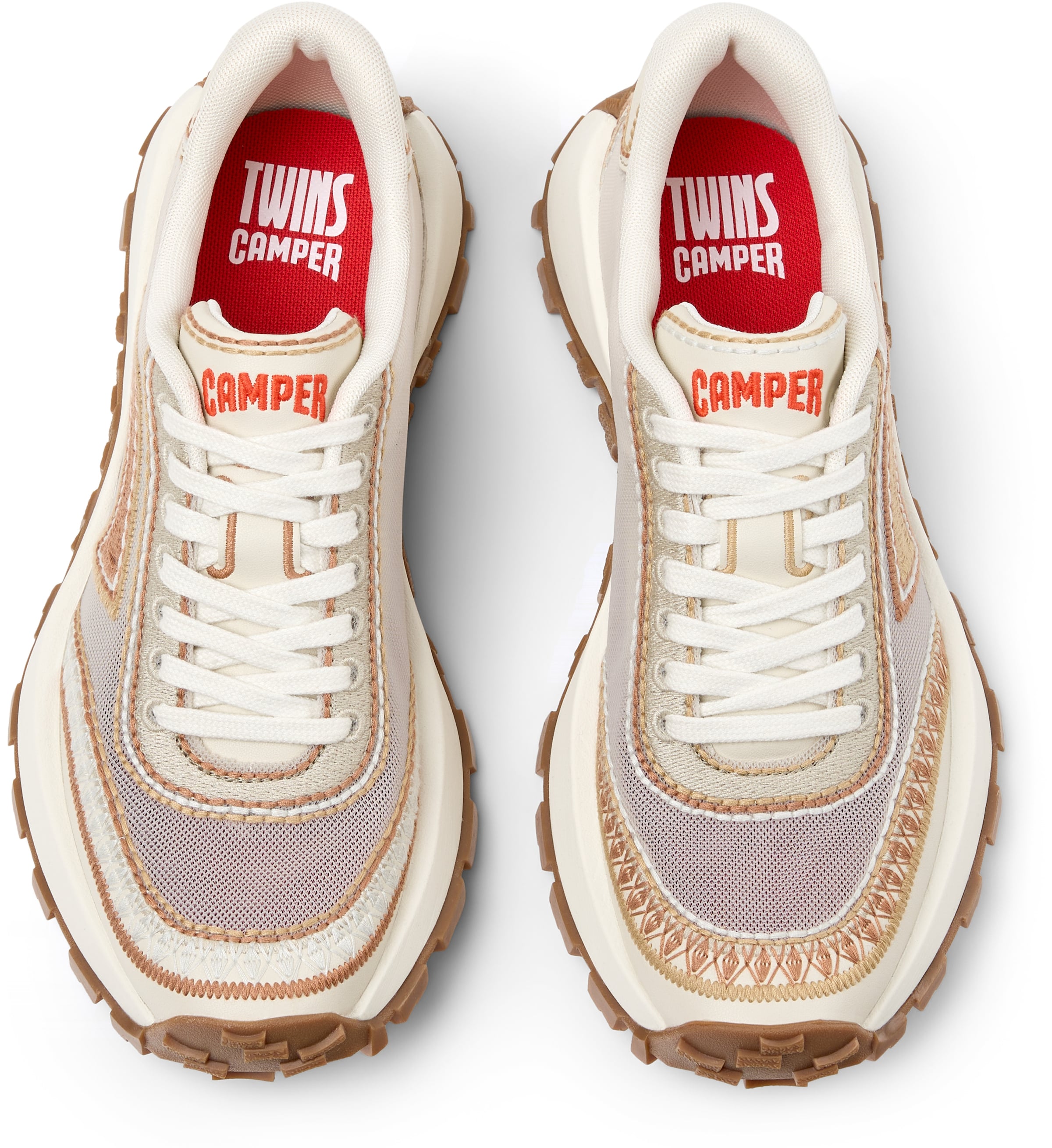 Sneaker bassa 'Drift Trail Twins' di CAMPER in beige