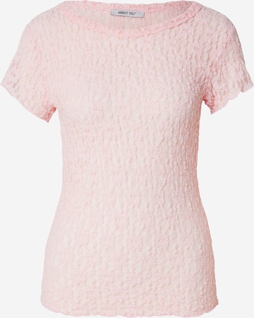 Chemisier 'Clara' ABOUT YOU en rose : devant