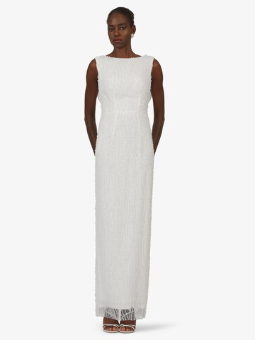 Kraimod Evening Dress in White: front