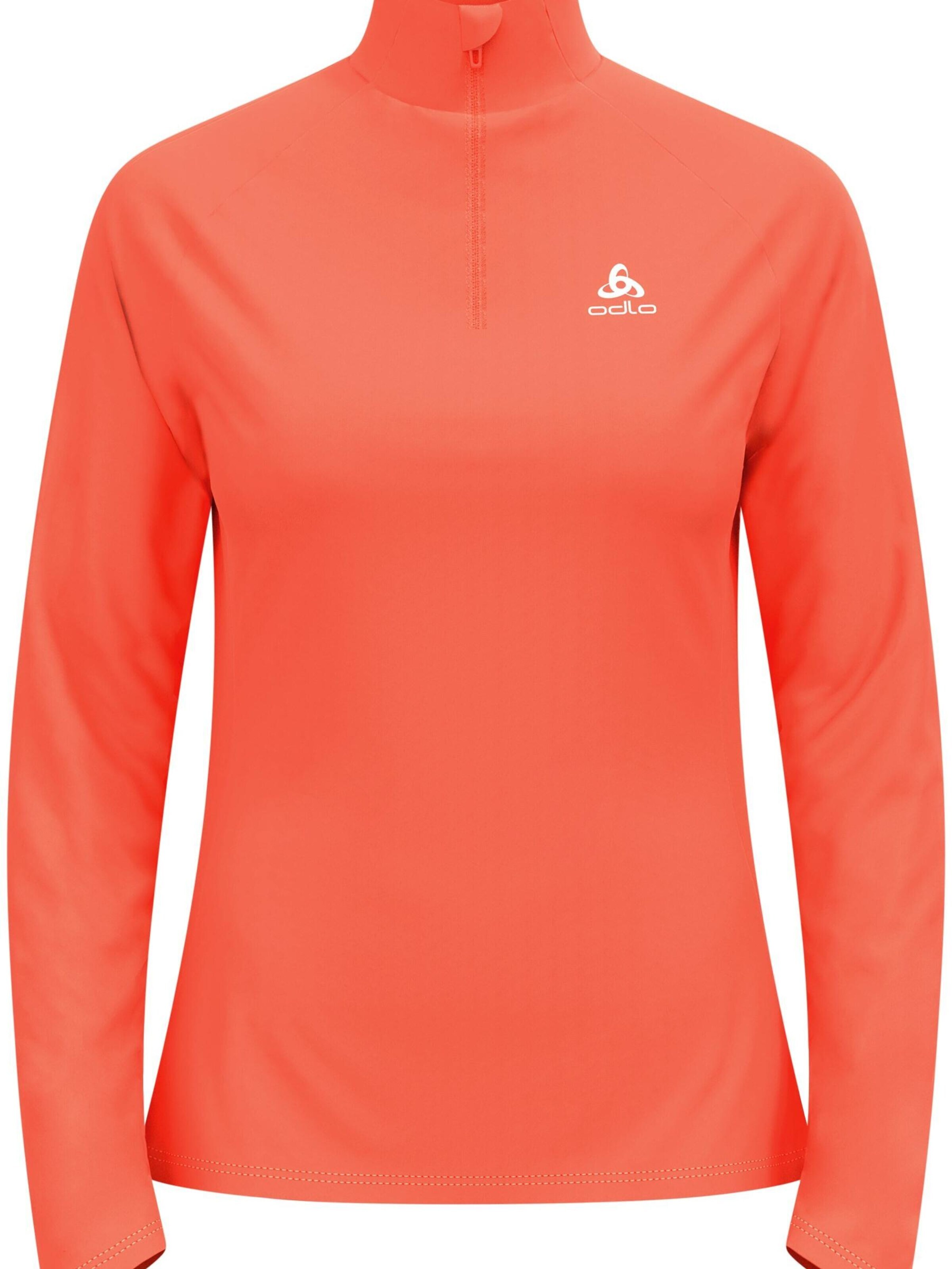 Sweat de sport 'ESSENTIAL' ODLO en orange : devant