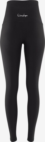 Skinny Pantalon de sport 'HWL112C' Winshape en noir