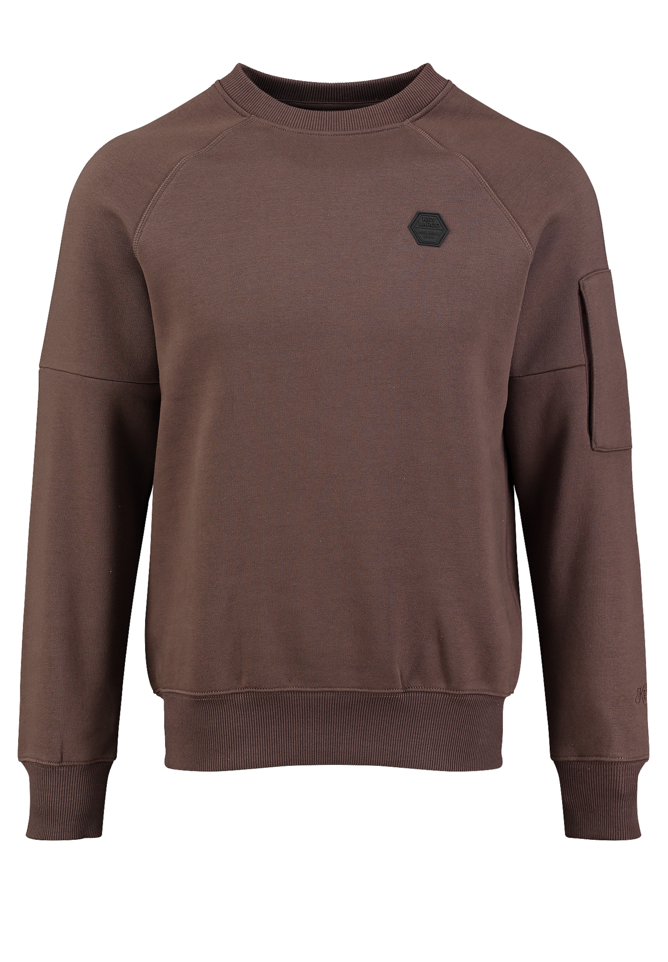 Key Largo Sweatshirt in Brown: front