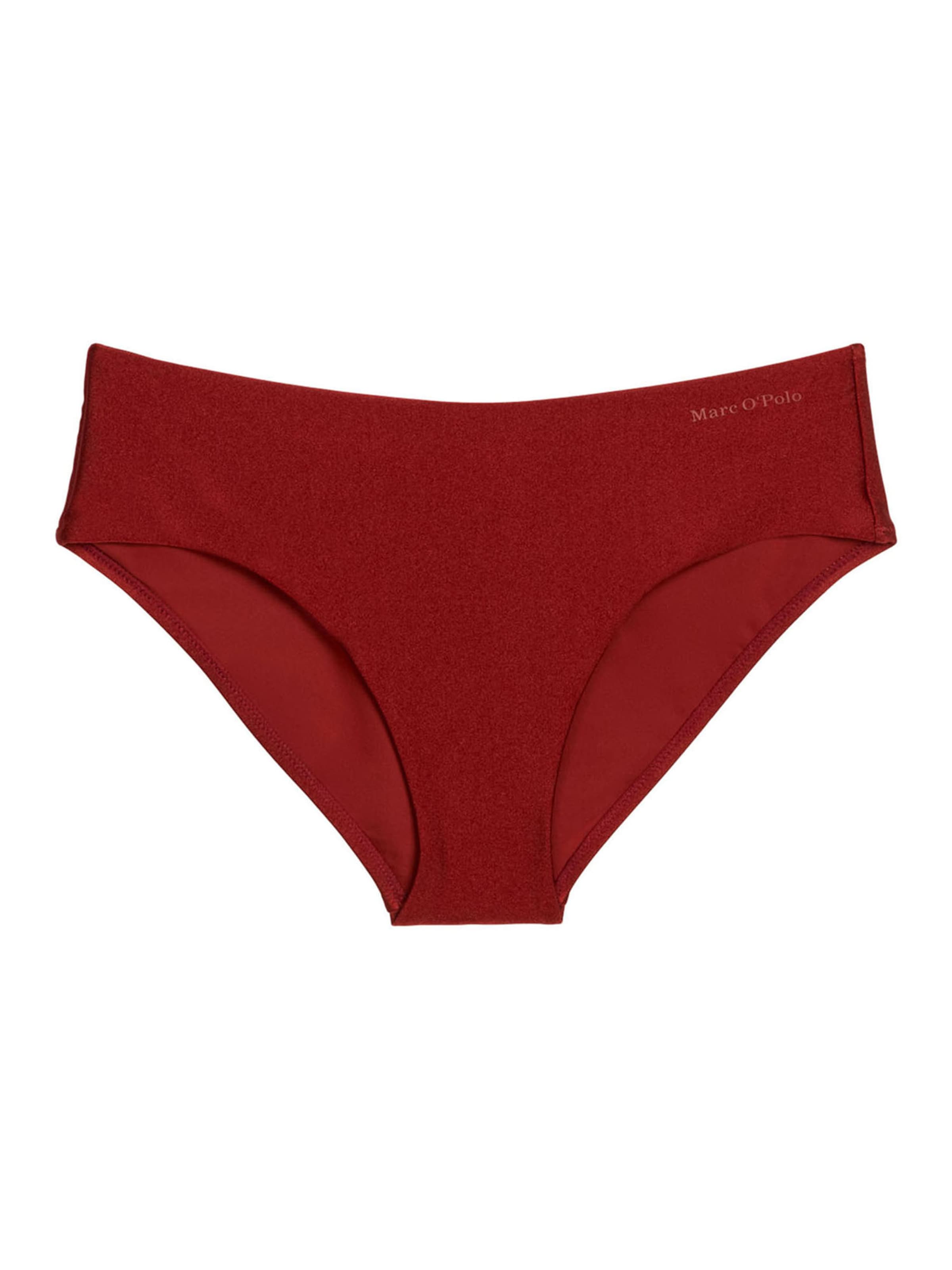 Bas de bikini ' Shiny ' Marc O'Polo en marron : devant
