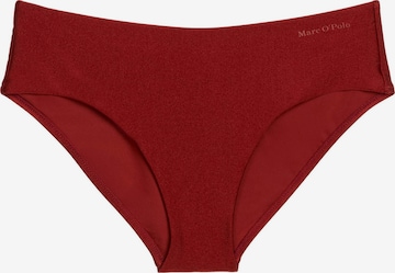 Bas de bikini ' Shiny ' Marc O'Polo en marron : devant
