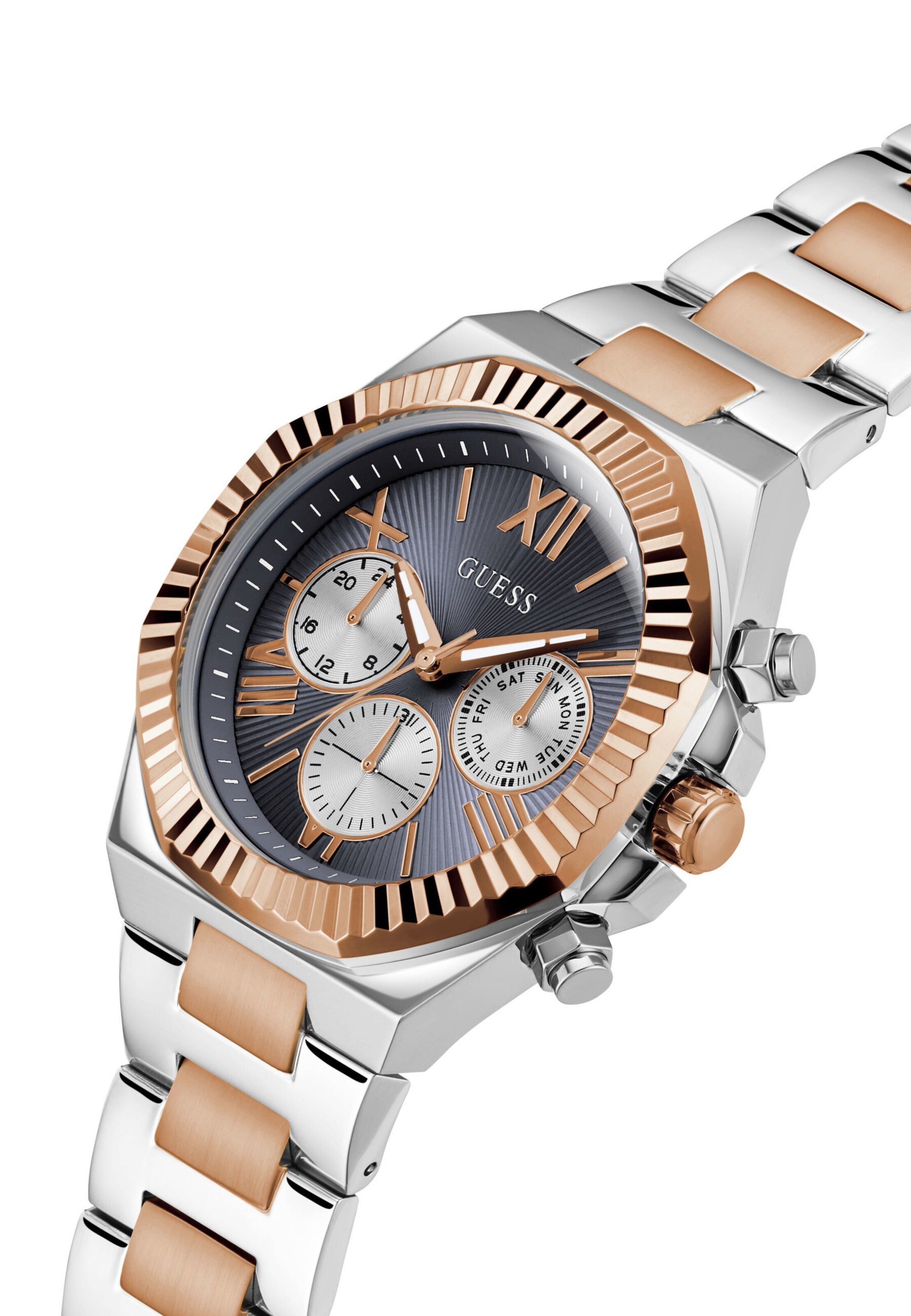 Montre à affichage analogique 'EQUITY' GUESS en mélange de couleurs