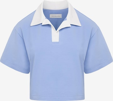 mandragora Shirt 'GOIA' in Blauw: voorkant