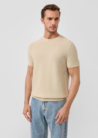 Pull-over s.Oliver en beige : devant