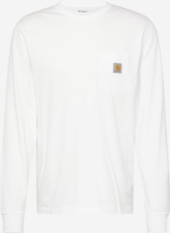 T-Shirt Carhartt WIP en blanc : devant