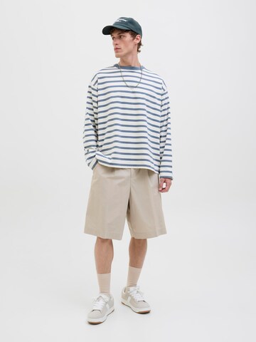Loosefit Pantalon à pince JACK & JONES en beige