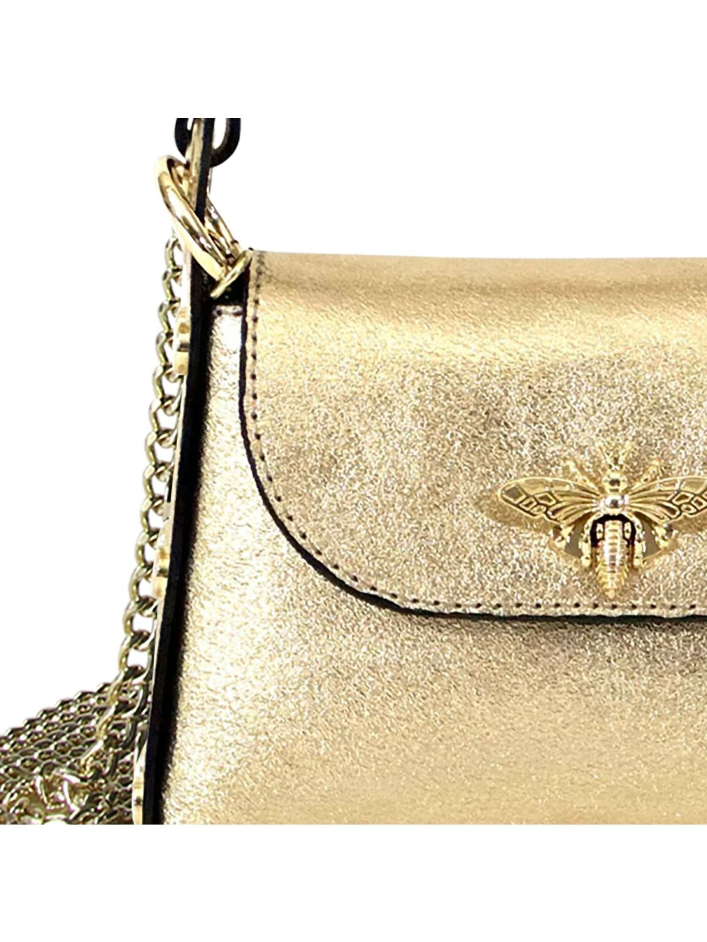 Florence Shoulder Bag in Gold