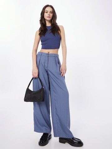 WEEKDAY Loosefit Hose 'Hazel' in Blau