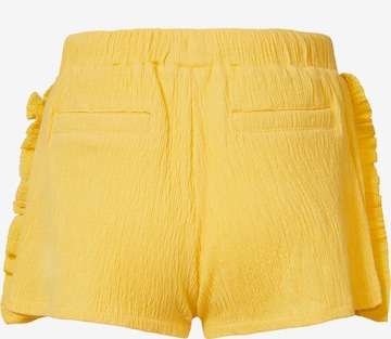 Regular Pantalon 'Elke' Noppies en jaune