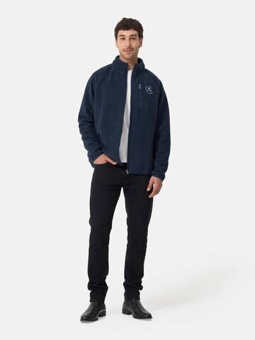 CASH-MERE.CH Fleece jacket in Blue