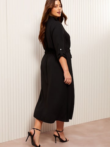 Friends Like These Shirt dress in Black