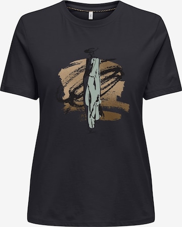 ONLY T-Shirt 'ONLKITA' in Grau: Vorderseite