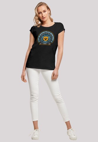 T-shirt 'DC Comics Superhelden Batman Gotham Police Dept' F4NT4STIC en noir