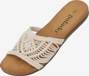 Palado Pantolette 'Palado Cartris' in Beige: Vorderseite