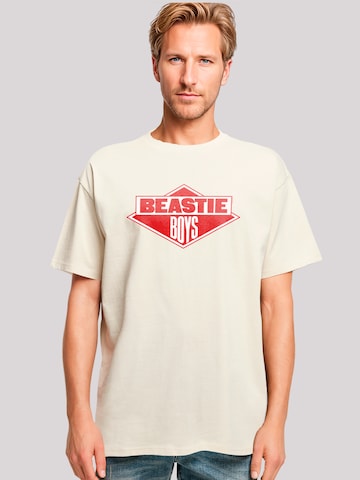 F4NT4STIC Shirt 'The Beastie Boys' in Beige: voorkant