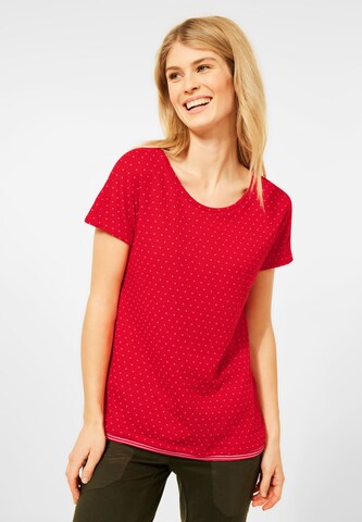 CECIL Shirt in Rood: voorkant