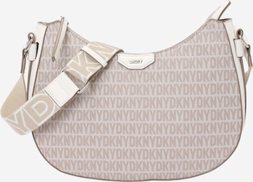 DKNY Olkalaukku värissä valkoinen: etupuoli