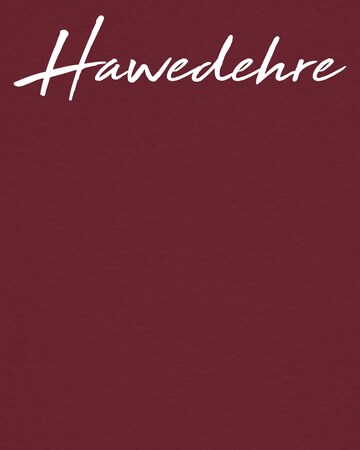 Maglietta ' Hawedehre ' di Watapparel in rosso