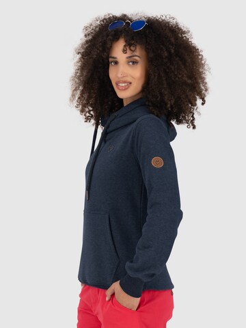 Alife and Kickin Sweatshirt 'SarahAK' i blå