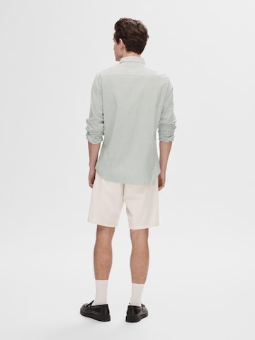 SELECTED HOMME Regular fit Overhemd 'Reil' in Groen